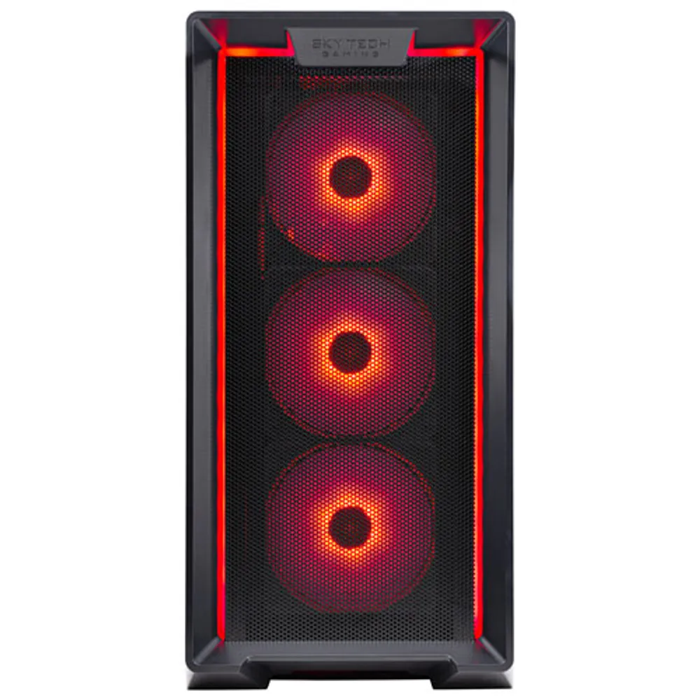 SkyTech Nebula Gaming PC (Intel Core I5-12400F/1TB SSD/16GB RAM/GeForce RTX4060/Windows 11) - English