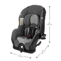 Evenflo Tribute LX 2-in-1 Convertible Car Seat - Saturn Grey