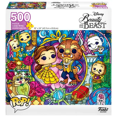 Funko Pop! Disney Beauty & The Beast Puzzle - 500 Pieces