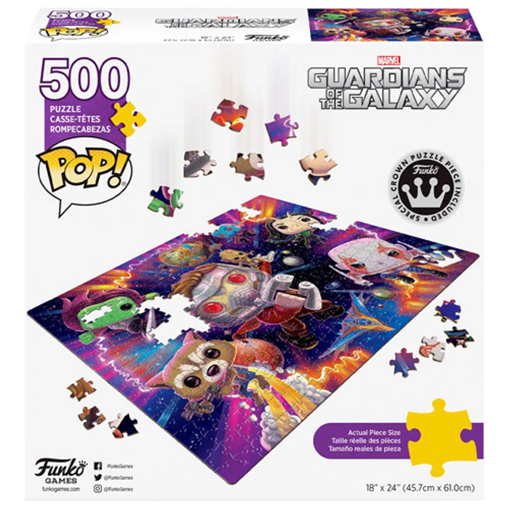 Funko Pop! Guardians of The Galaxy Puzzle - 500 Pieces