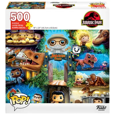 Funko Pop! Jurassic Park Puzzle - 500 Pieces