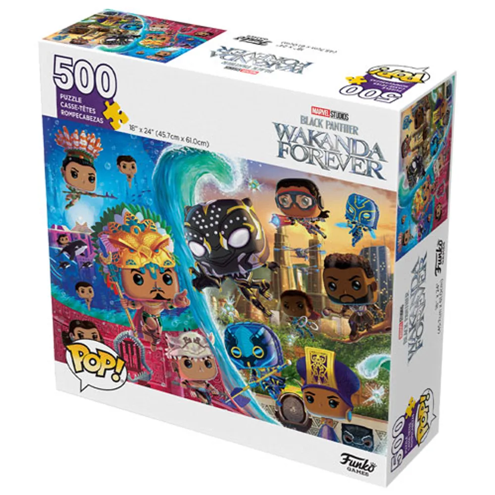 Funko Pop! Marvel Black Panther: Wakanda Forver Puzzle - 500 Pieces