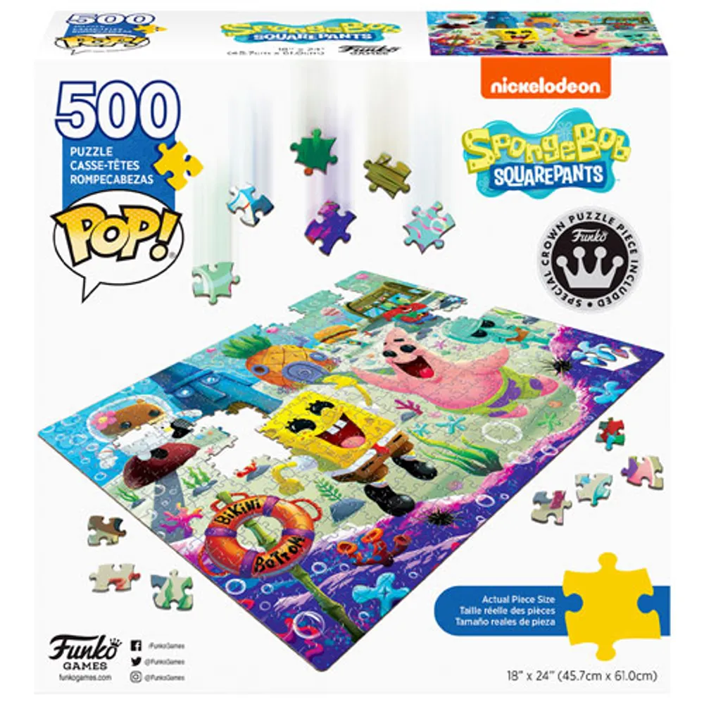 Funko Pop! SpongeBob SquarePants Puzzle - 500 Pieces
