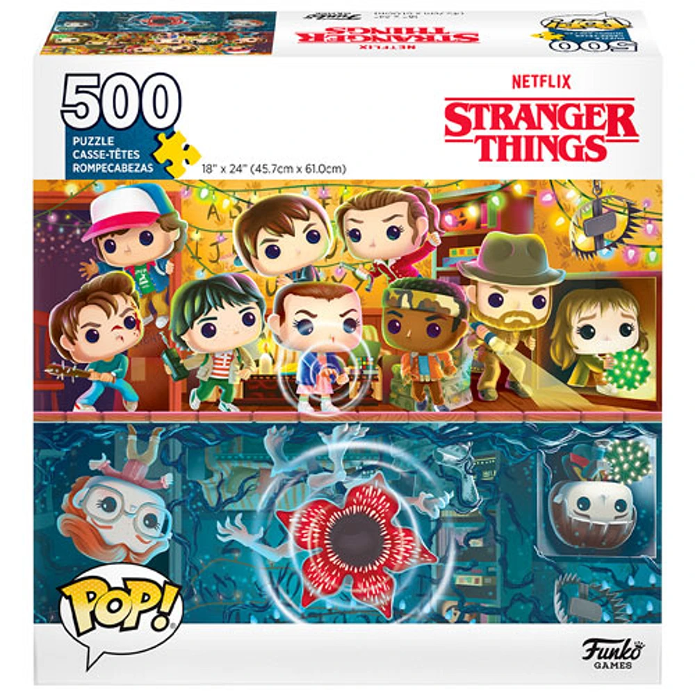 Casse-tête Pop! Stranger Things de Funko - 500 morceaux