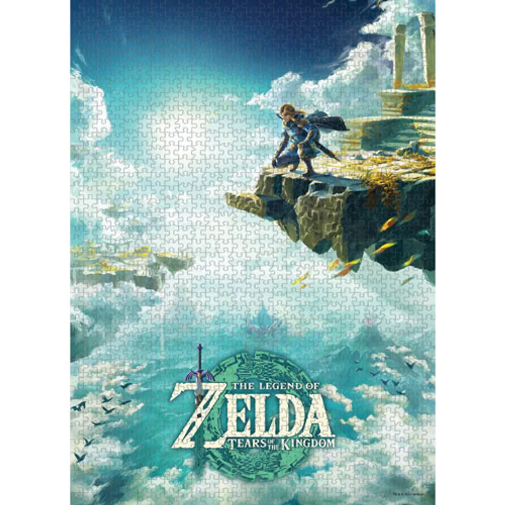 USAopoly The Legend of Zelda: Tears of the Kingdom Puzzle - 1000 Pieces