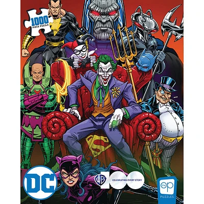 Casse-tête DC Villians: Forever Evil de USAopoly - 1000 morceaux