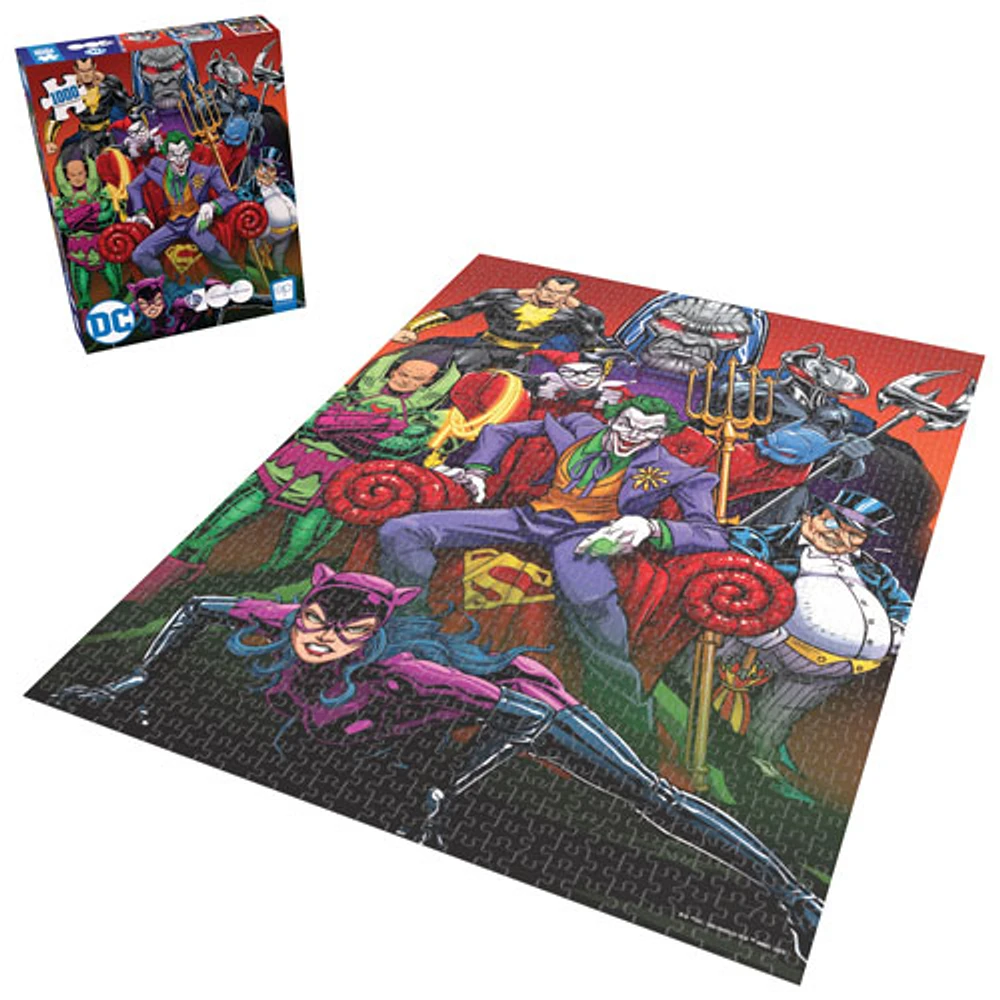 USAopoly DC Villians: Forever Evil Puzzle - 1000 Pieces