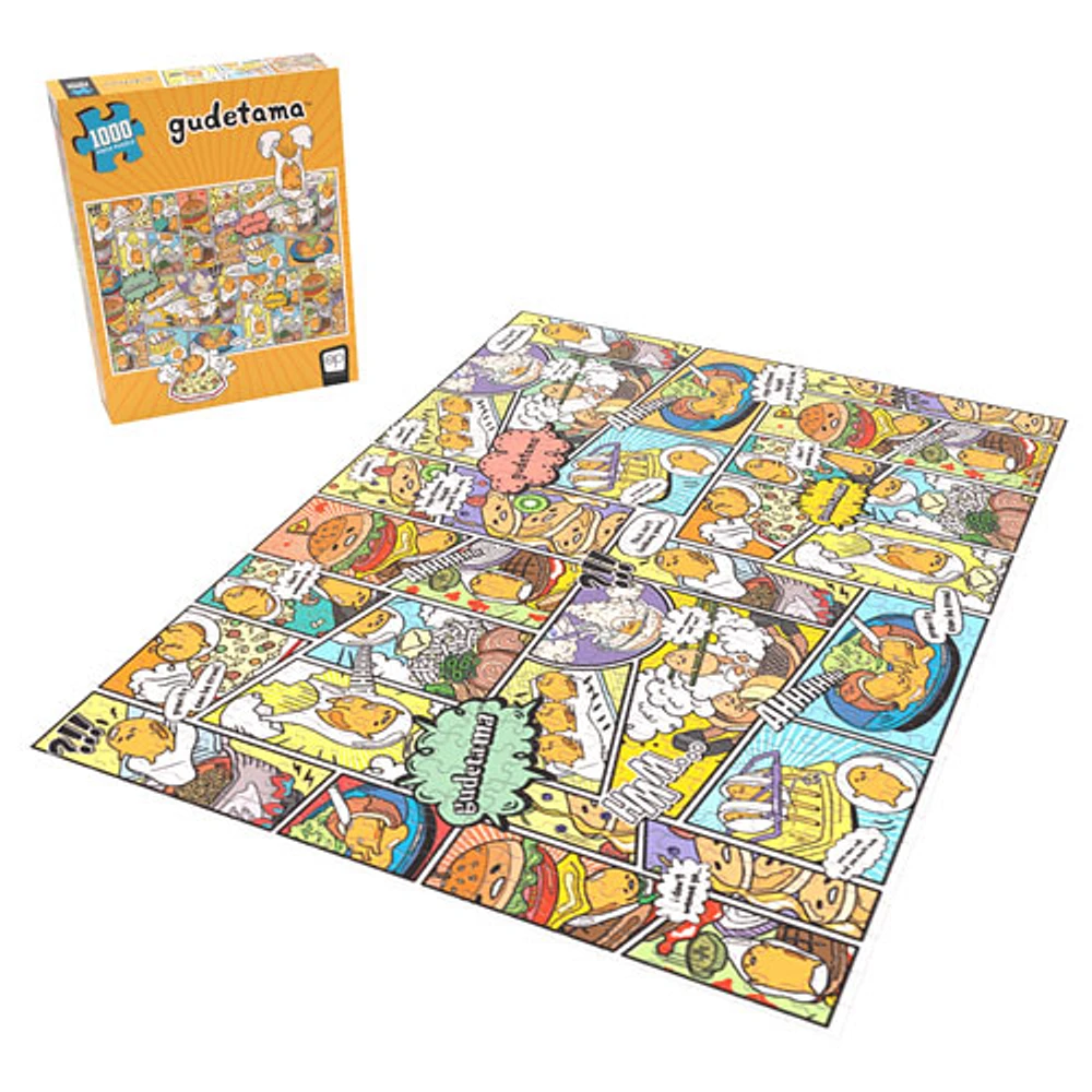 Casse-tête Gudetama: Amazing Egg-Ventures de USAopoly - 1000 morceaux