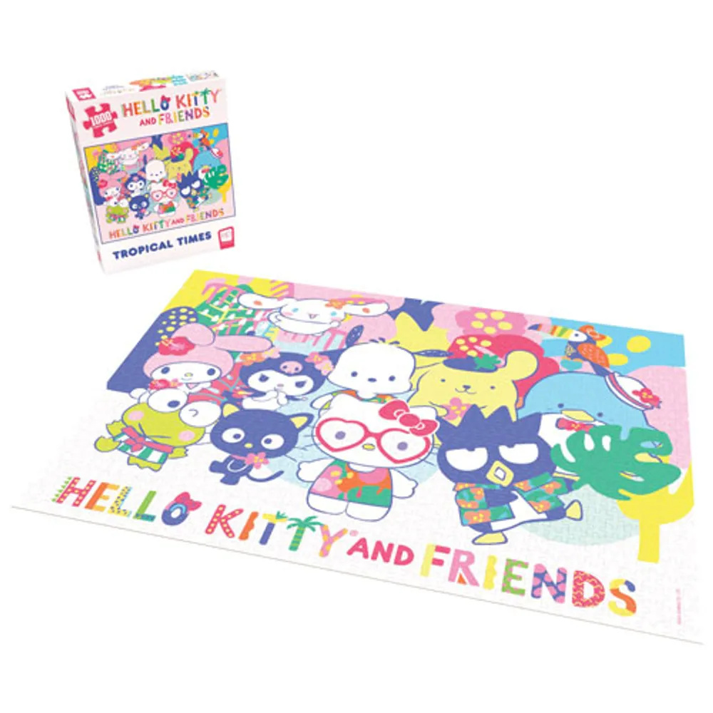 Casse-tête Hello Kitty and Friends : Tropical Times d'USAopoly - 1000 morceaux