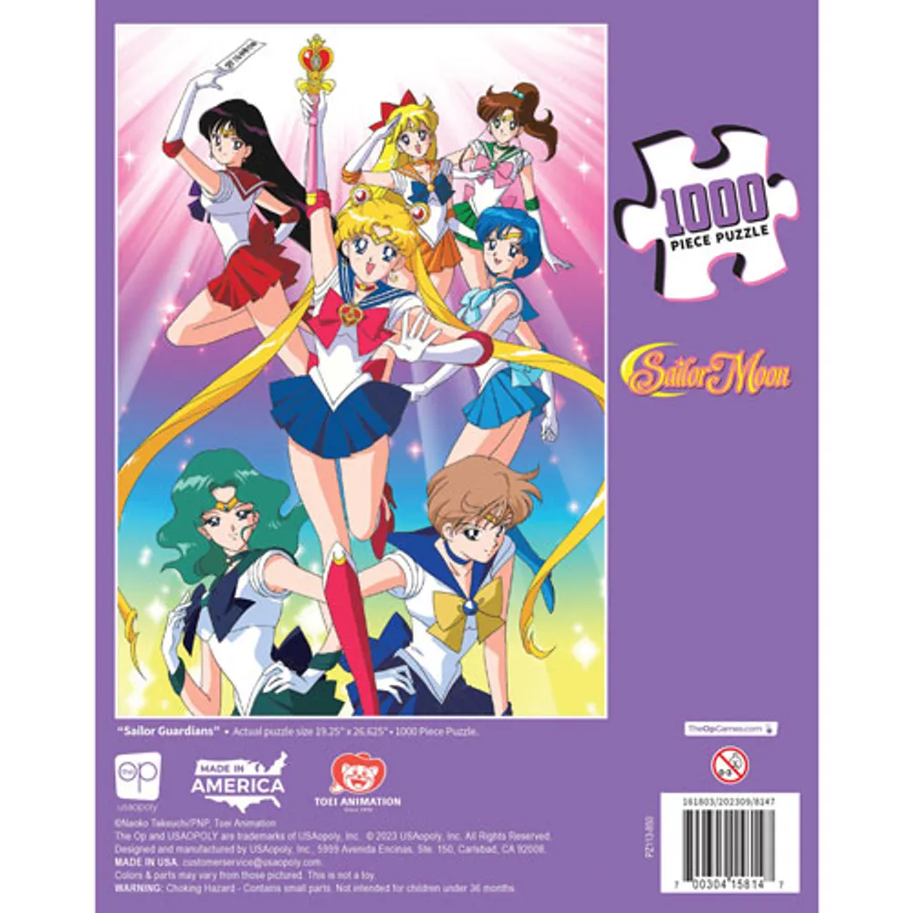 USAopoly Sailor Moon: Sailor Guardians Puzzle - 1000 Pieces