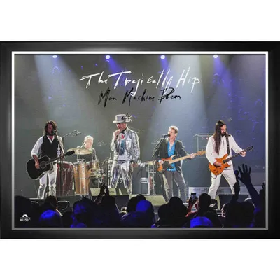 Frameworth The Tragically Hip: Man Machine Poem Framed Canvas (31x22")