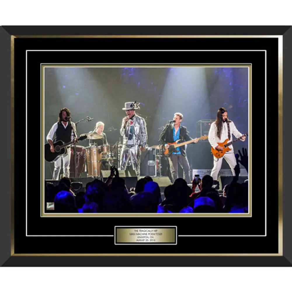 Frameworth The Tragically Hip: 16x20 Band Photo Framed Canvas