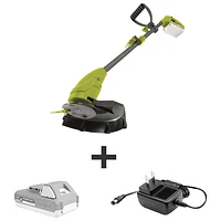 Sun Joe iON+ 24V 10" Cordless Blade Trimmer (24V-GT10-LTE)