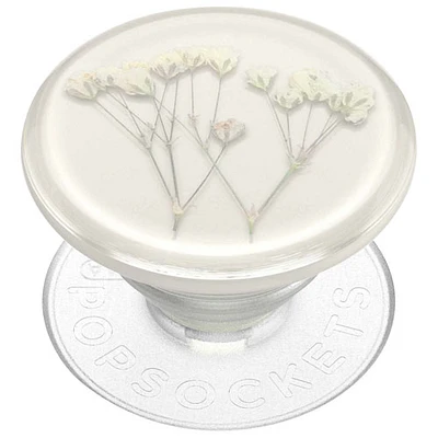 PopSockets PopGrip Universal Cell Phone Expanding Grip & Stand - Pressed Baby's Breath
