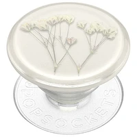 PopSockets PopGrip Universal Cell Phone Expanding Grip & Stand - Pressed Baby's Breath