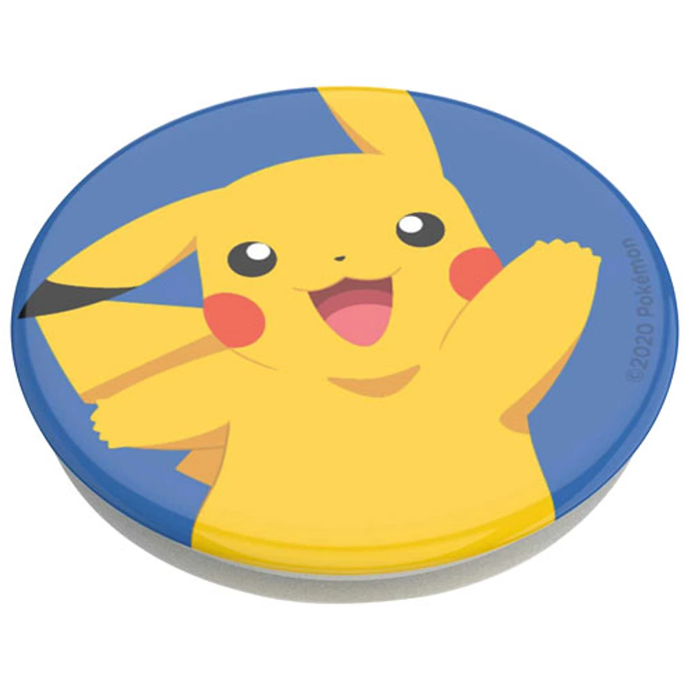 Prise extensible à support universel PopGrip de PopSockets pour téléphone cellulaire - Pikachu renversé