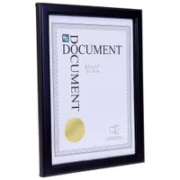 Kiera Grace Classic 8.5" x 11" Document Frame (PH43010-6MC) - 24 Pack - Black