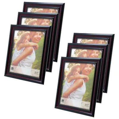 Kiera Grace Classic 8" x 10" Photo Frame (PH43817-1DC-6) - 6 Pack - Dark Brown