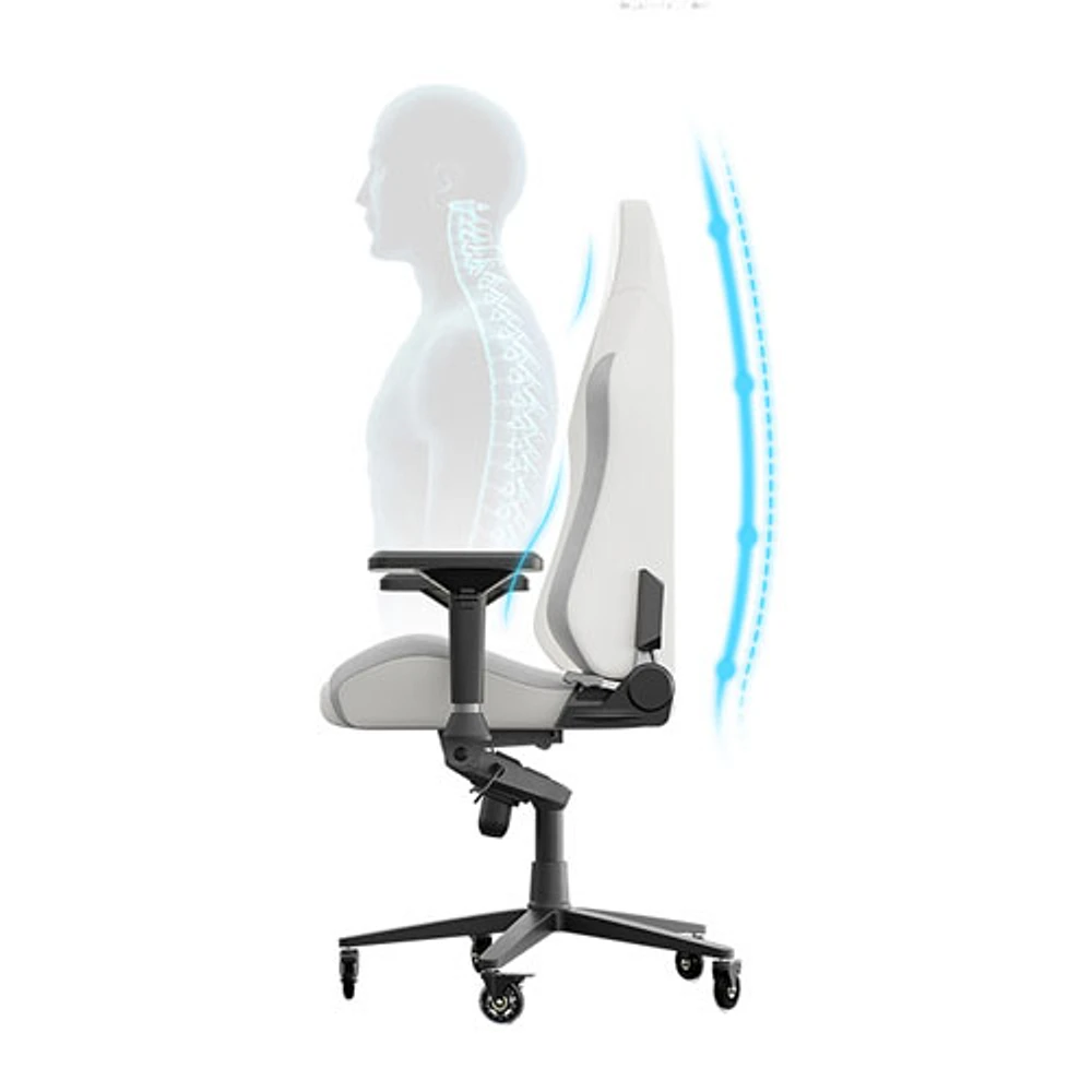 Blacklyte Athena Ergonomic High-Back Gaming Chair - White