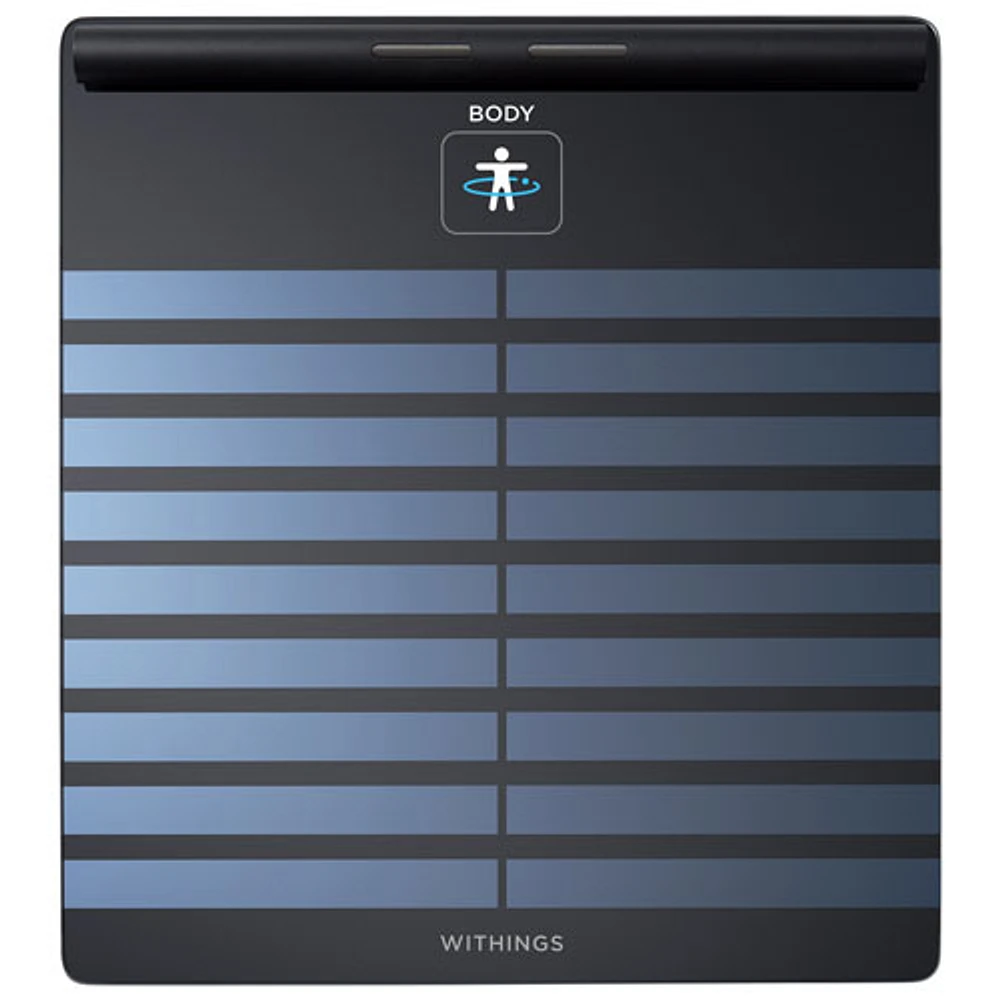 Withings Body Segment Wi-Fi/Bluetooth Smart Scale - Connected Health Station - Black