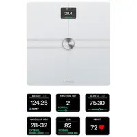 Pèse-personne intelligent Wi-Fi/Bluetooth Body Comp de Withings - Blanc