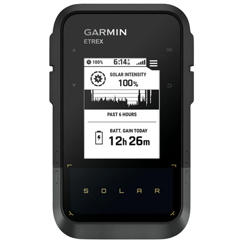 Garmin 2.2" eTrex Solar Handheld GPS (010-02782-00)