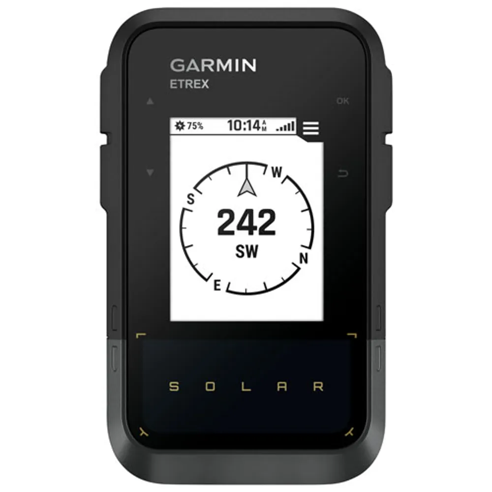 Garmin 2.2" eTrex Solar Handheld GPS (010-02782-00)