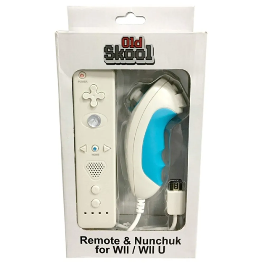 Old Skool Wii Classic Pro Controller for Wii and WiiU White