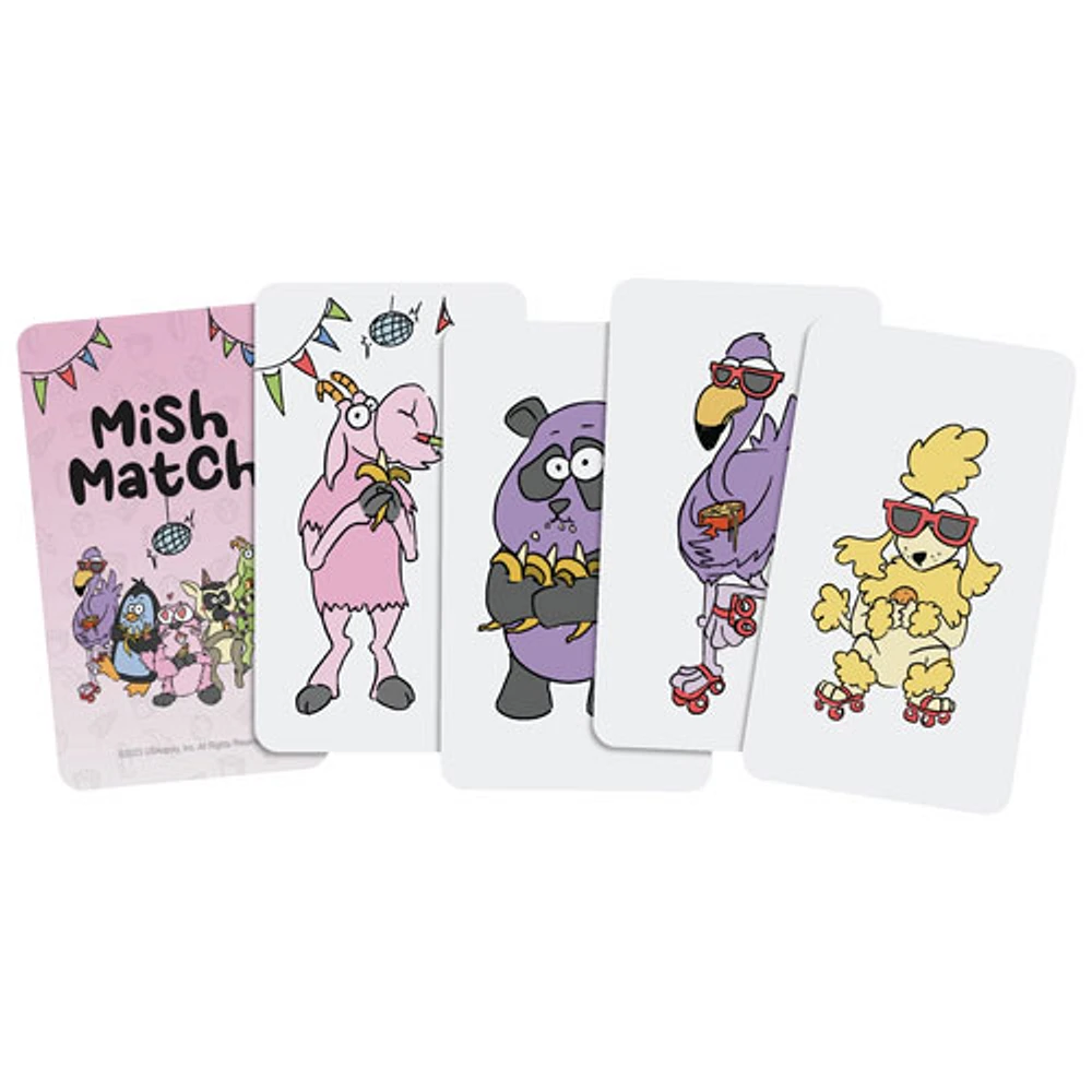 Mish Match Card Game - English