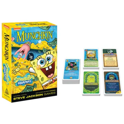 Munchkin: SpongeBob SquarePants Card Game - English