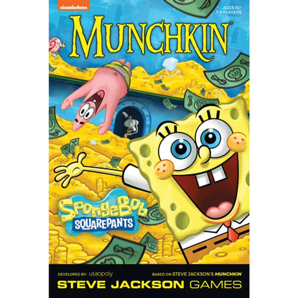 Munchkin: SpongeBob SquarePants Card Game - English