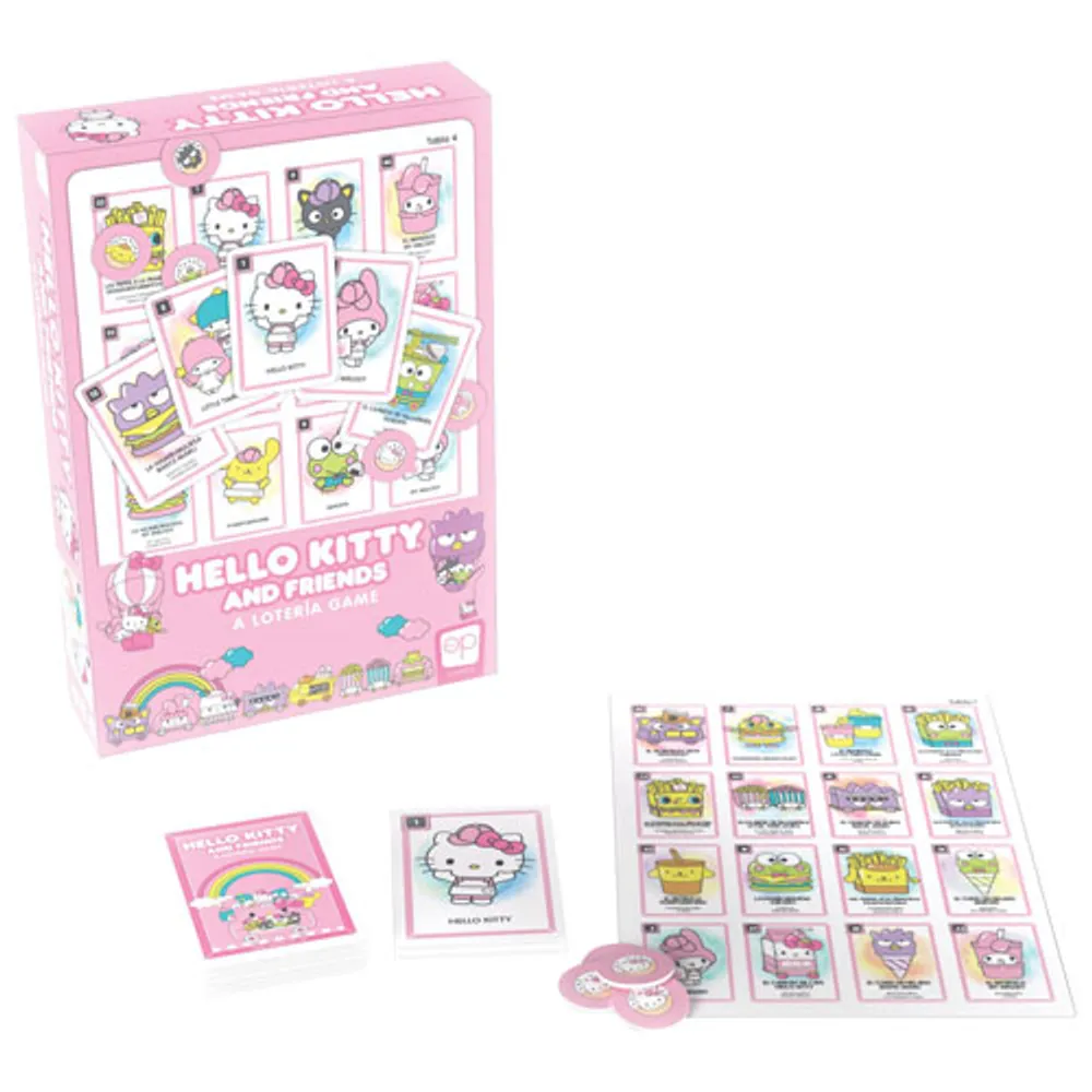 Hello Kitty and Friends Loteria Card Game - English