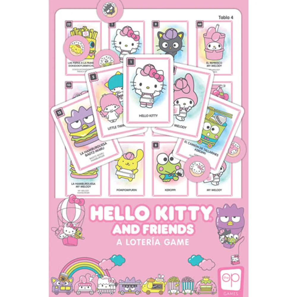 Hello Kitty and Friends Loteria Card Game - English