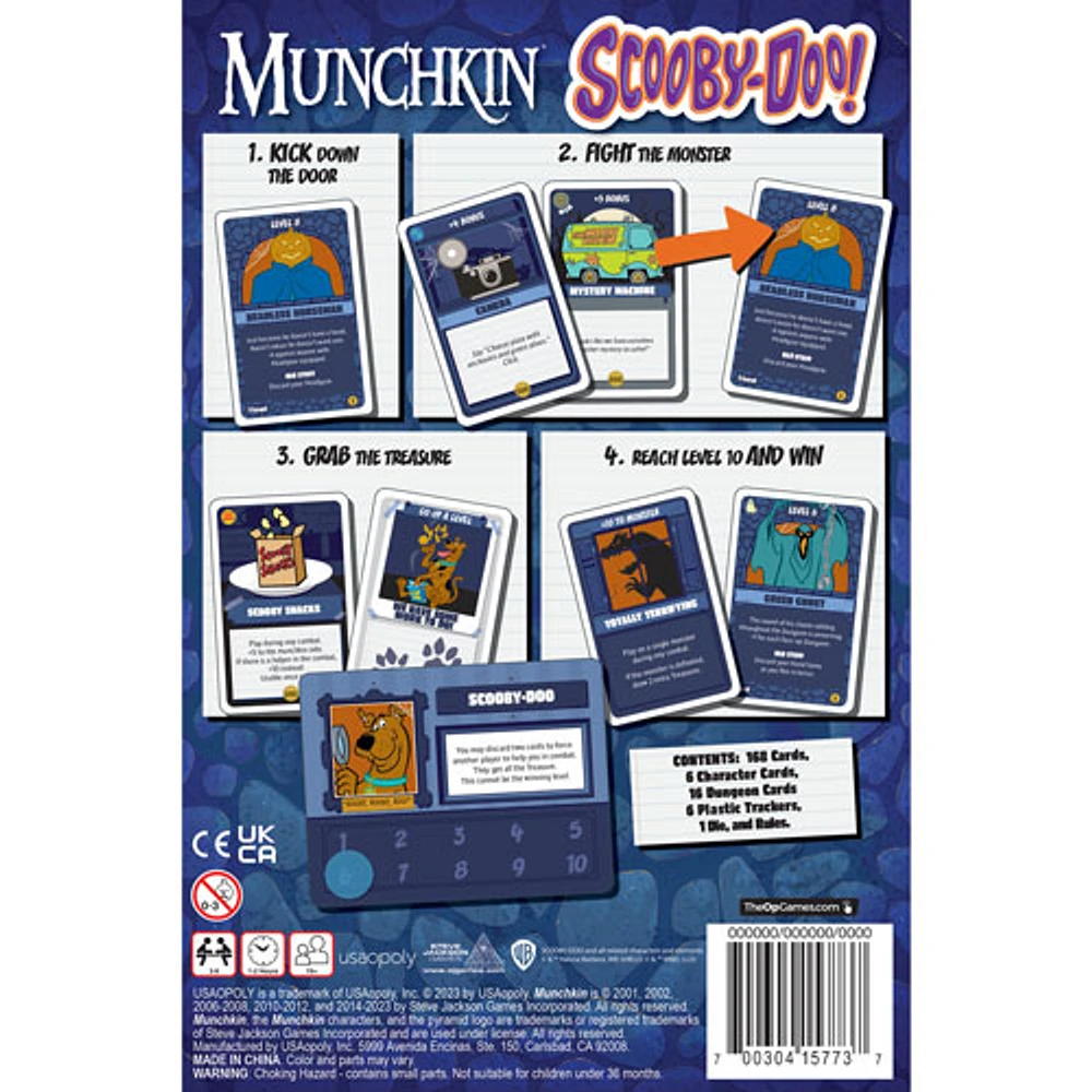 Munchkin: Scooby-Doo! Card Game - English