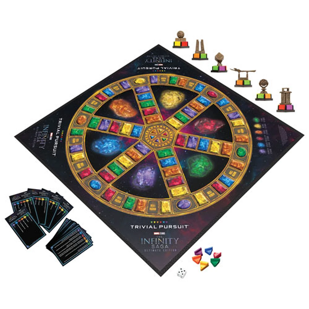 TRIVIAL PURSUIT: Marvel Cinematic Universe Ultimate Edition Board Game - English