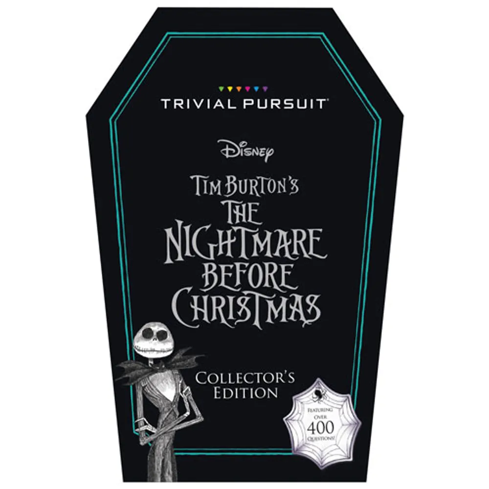 Trivial Pursuit: Tim Burton The Nightmare Before Christmas Card Game - English