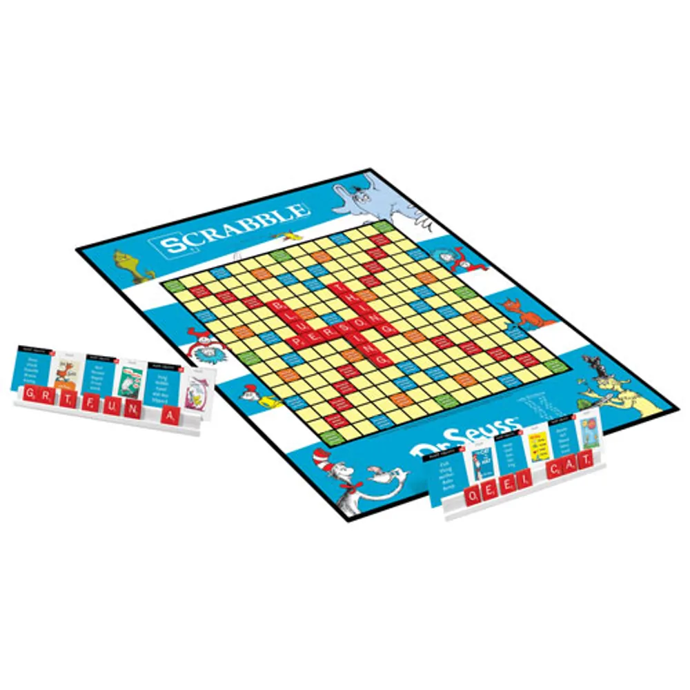 Scrabble: Dr. Seuss Board Game - English