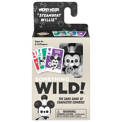 Something Wild! Jeu de cartes Steamboat Willie - Anglais