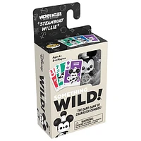 Something Wild! Jeu de cartes Steamboat Willie - Anglais