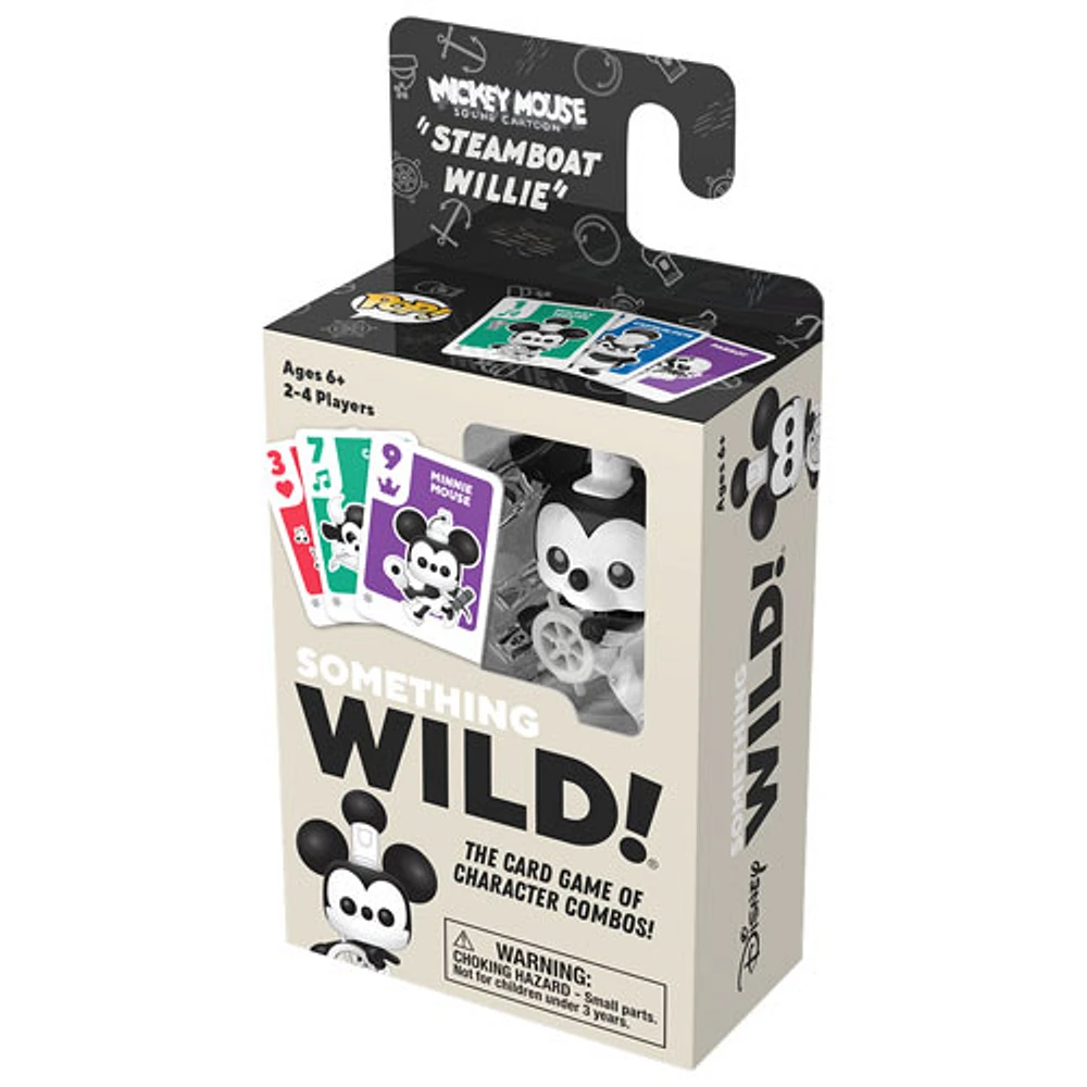 Something Wild! Jeu de cartes Steamboat Willie - Anglais