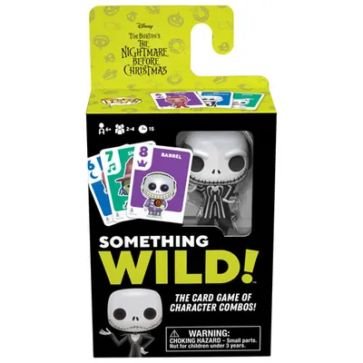 Something Wild! Disney: Tim Burton’s The Nightmare Before Christmas Card Game - English