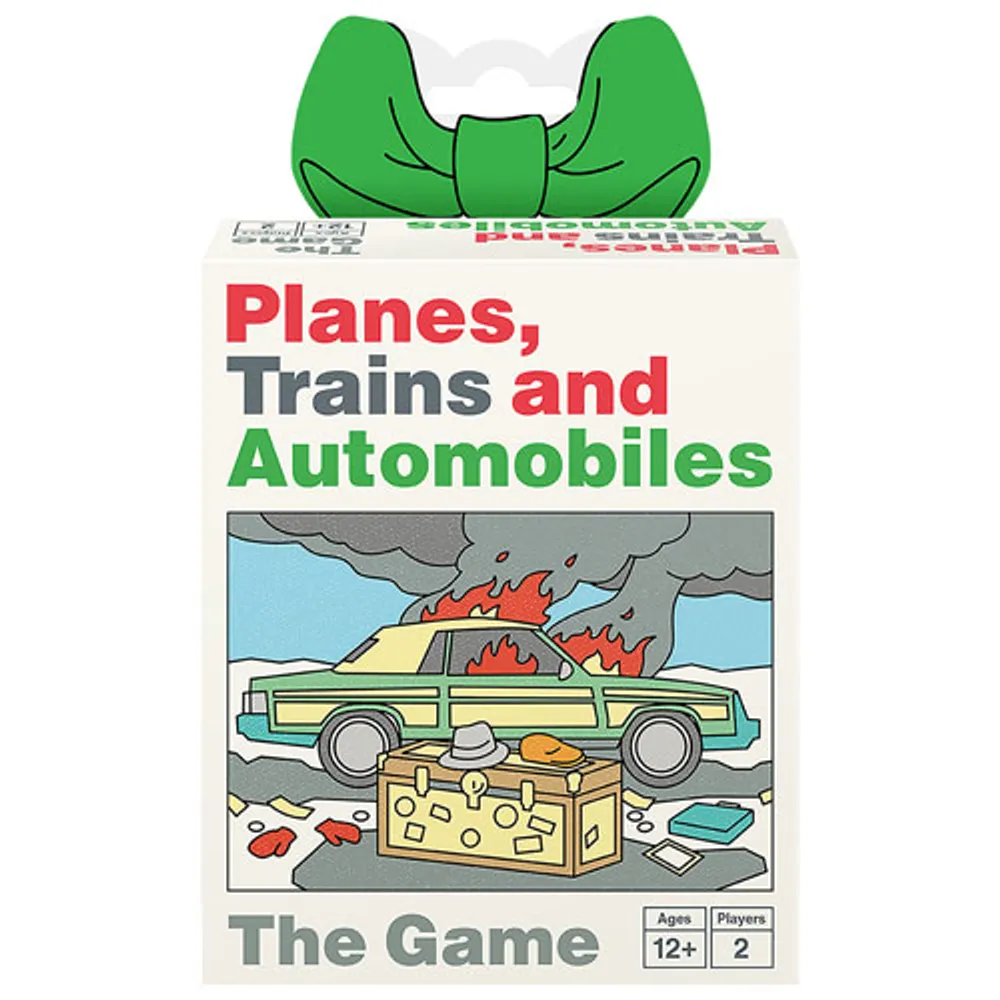 Planes, Trains and Automobiles Card Game - English