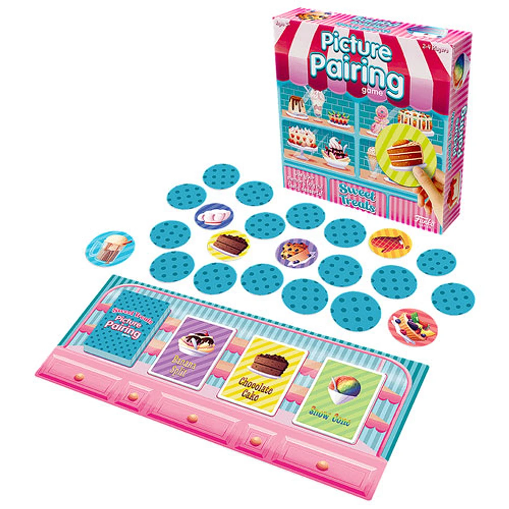 Jeu de société Picture Pairing: Sweet Treats - Anglais