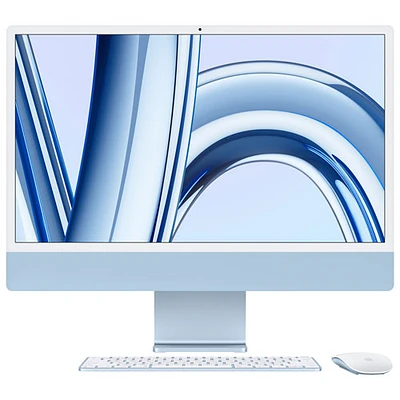 Apple iMac 24" (Fall 2023) - (Apple M3 Chip / -Core GPU / 256GB SSD / 8GB RAM