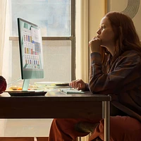 iMac de 24 po d'Apple (automne 2023) - Rose (puce M3 d'Apple/processeur graphique à 8 coeurs/SSD 256 Go/RAM 8 Go) - Français