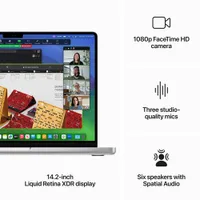 Apple MacBook Pro 14.2" (Fall 2023) - Silver (Apple M3 / 512GB SSD / 8GB RAM