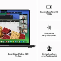 Apple MacBook Pro 14.2" (Fall 2023) - Space Black (Apple M3 Pro / 1TB SDD / 18GB RAM