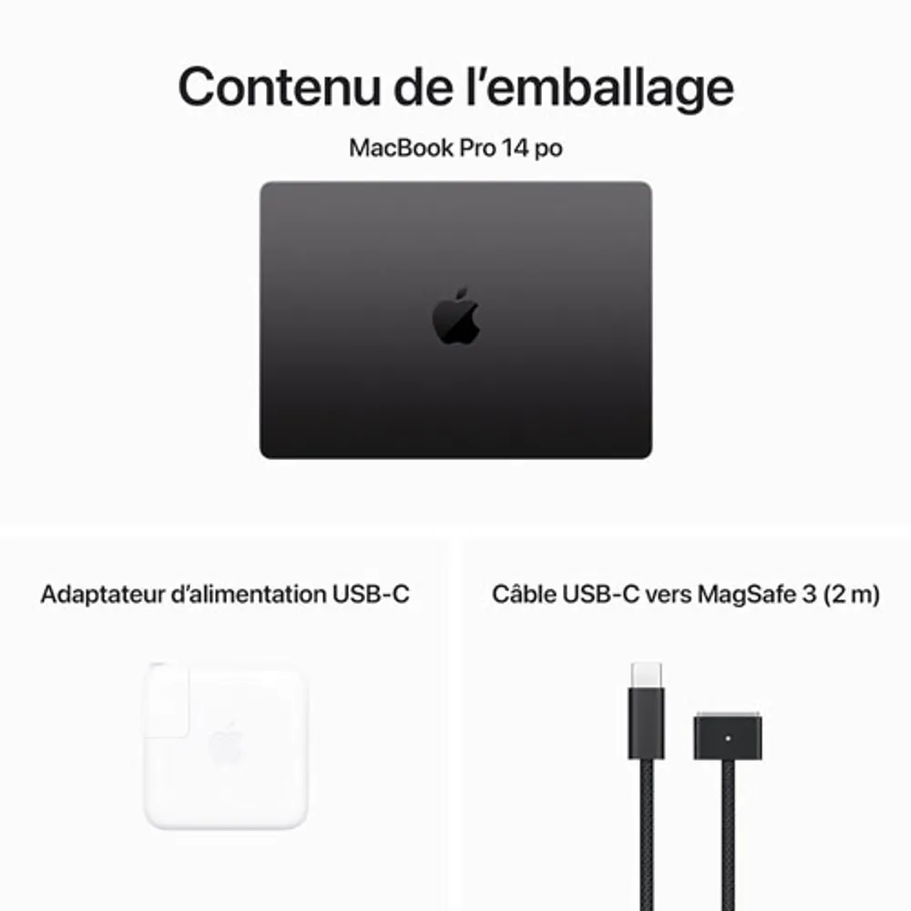 Apple MacBook Pro 14.2" (Fall 2023) - Space Black (Apple M3 Pro / 1TB SDD / 18GB RAM