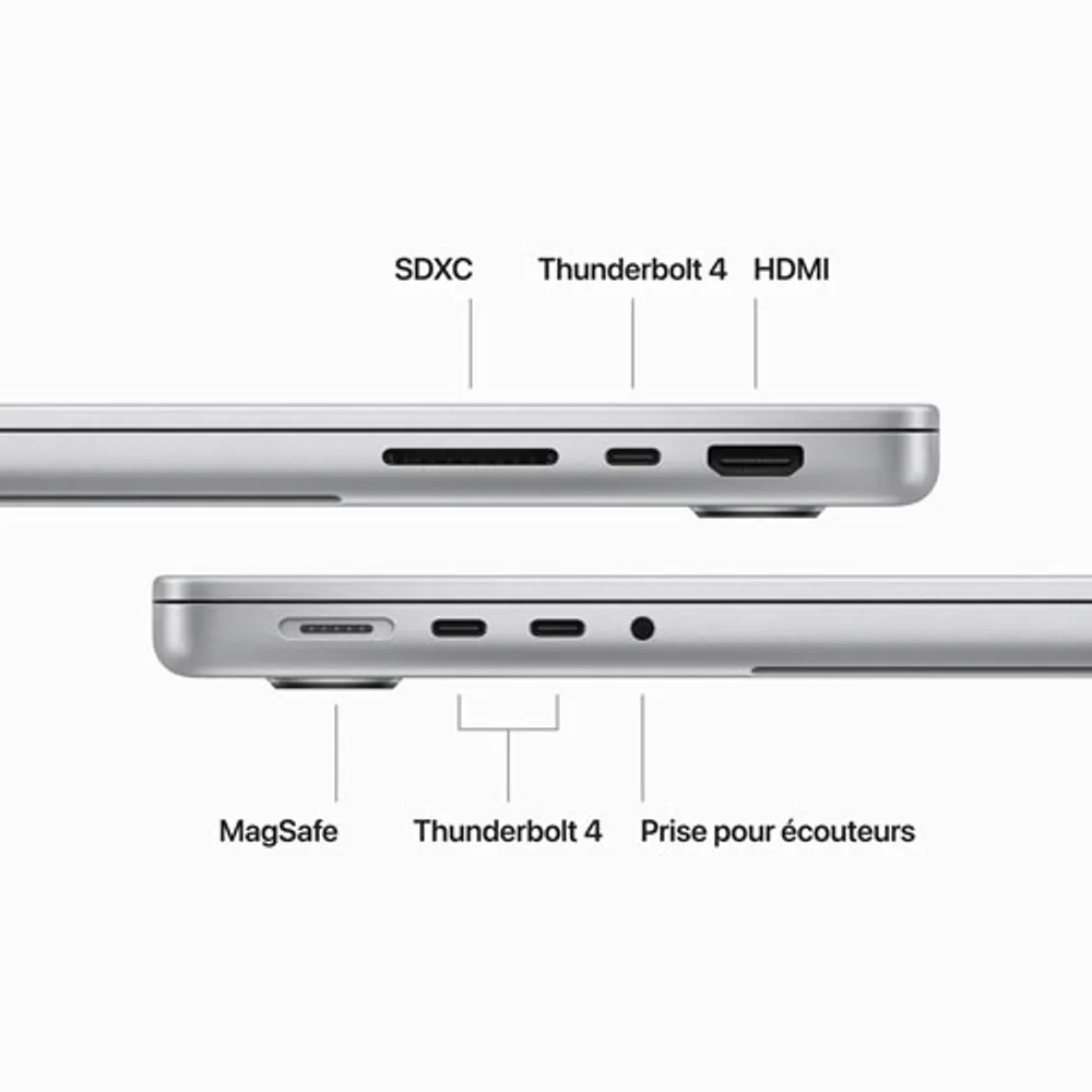 Apple MacBook Pro 14.2" (Fall 2023) - Silver (Apple M3 Pro / 512GB SSD / 18GB RAM