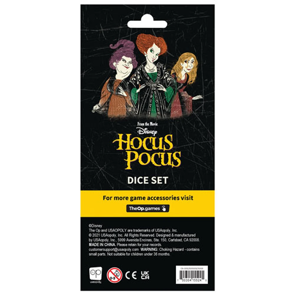 Ensemble de dés Hocus Pocus